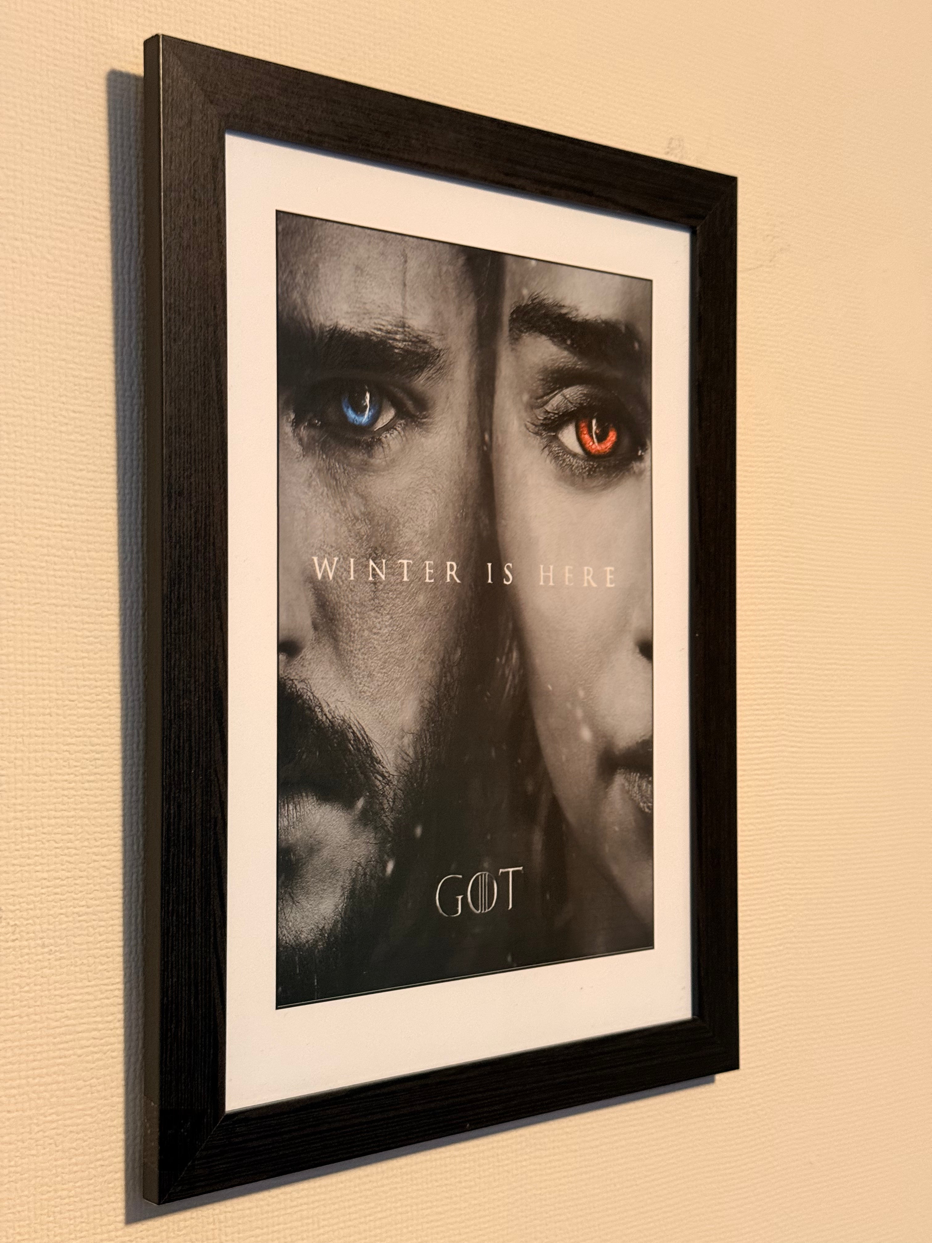 Game Of Thrones - "WINTER IS HERE" 21X30