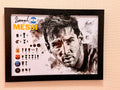 Leo Messi G.O.A.T "Trayectoria Legendaria" 21X30
