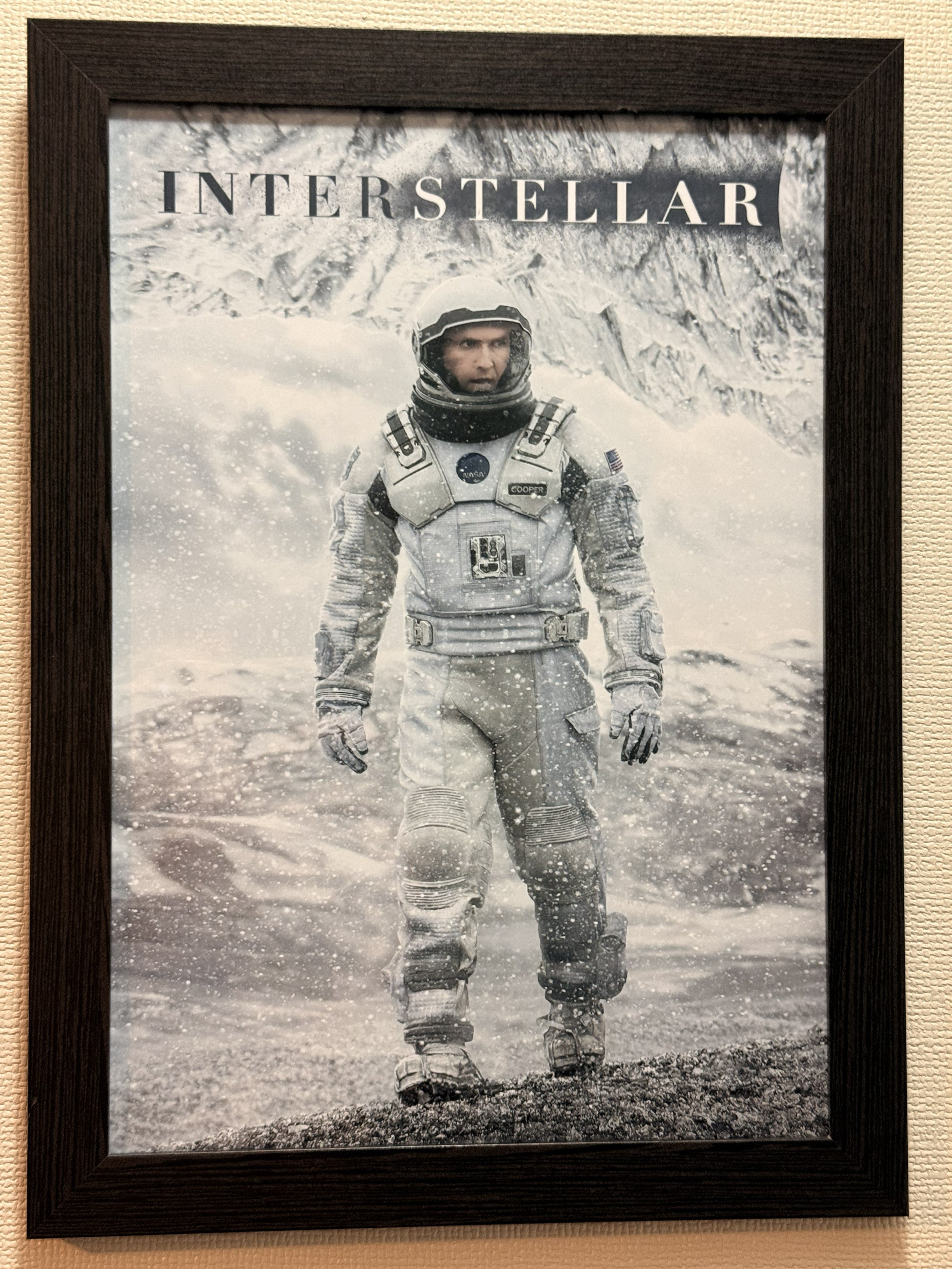 INTERESTELLAR POSTER 21X30